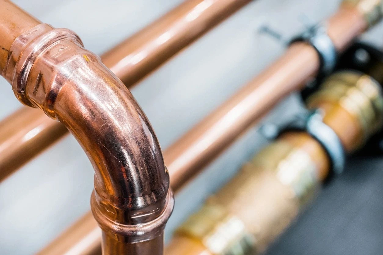 Underground plumbing installation for landscape construction drainage and irrigation systems